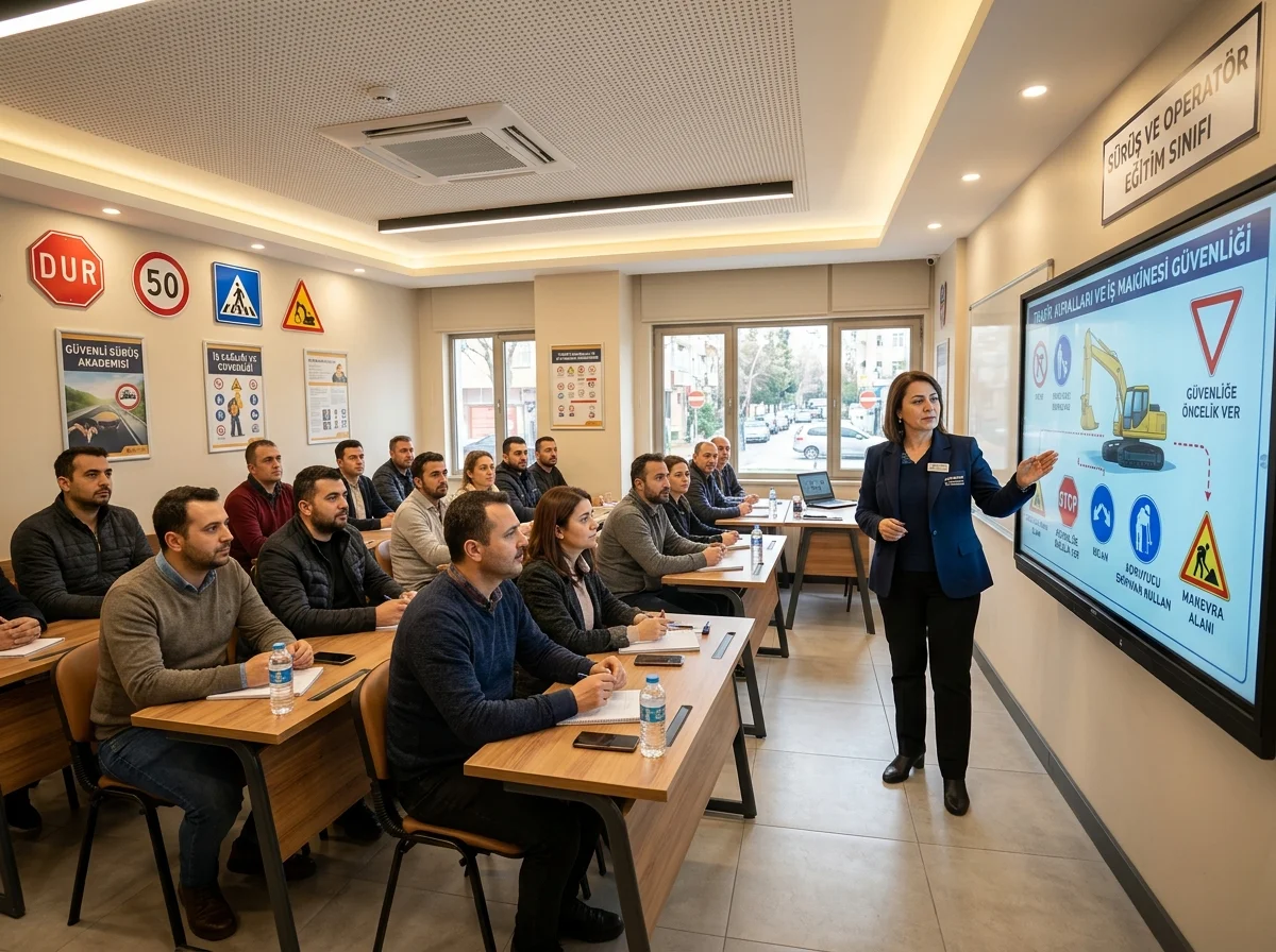 Dereoğlu Akıllı Tahta Donanımlı Teorik Eğitim Sınıfı